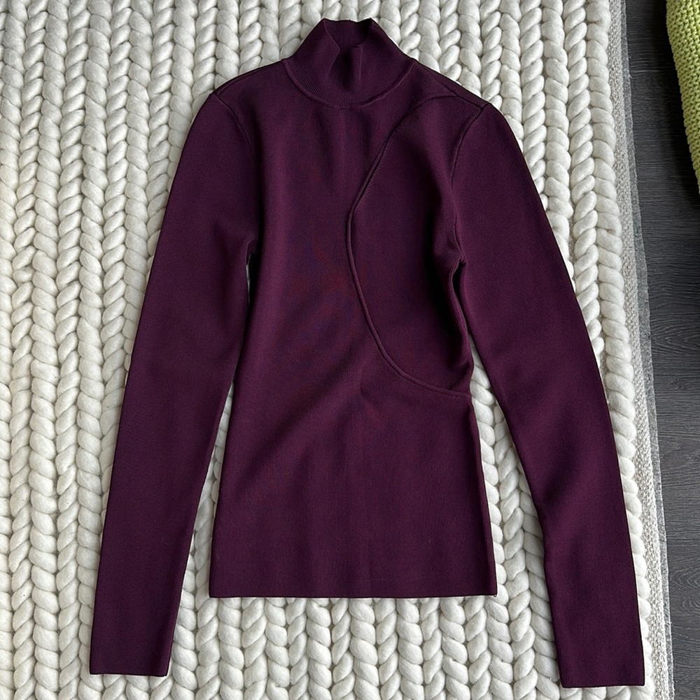 Alice and Olivia cut out long sleeve